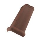 Aretier large grand modele universelle terre cuite Rouge flamme - long. 41,9 cm x larg. 20,4 cm