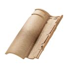 Tuile Heritage Canal terre cuite rouge - long. 51 cm x larg. 31 cm