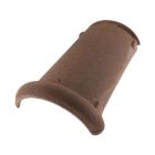 Faitiere large ronde ventilee a emboitement (section 10cm²) Ardoise Bavent