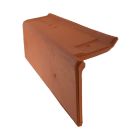 Rive equerre gauche Double Canal 12 / Double Canal Languedoc terre cuite Flamme Languedoc