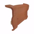 Rive droite Tuile a Cote universelle / Losangee terre cuite Brun Rustique - long. 41,5 cm