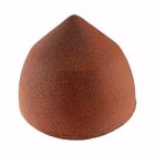 Calotte sans decoupe universelle terre cuite Brun - long. 34 cm x larg. 34 cm