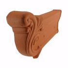 About rive droite Tuile a Cote Universelle / Losangee terre cuite Noir Brillant