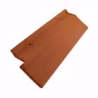Rive bardelis droite Horizon 12 / Romane Evolution terre cuite Ton Mele Atlantique - long. 46,8 cm x larg. 18 cm