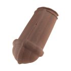 About d aretier petit modele universelle terre cuite Sable Champagne - long. 42,2 cm x larg. 17,6 cm