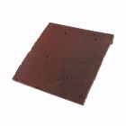 Tuile et demie terre cuite vieux pays Manoir - long. 17cm x larg. 28cm