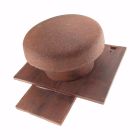 Tuile a douille diametre 150 Eminence terre cuite Sable Champagne