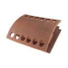 Tuile a douille Rully terre cuite Ardoise - long. 25,5 cm x larg. 37 cm