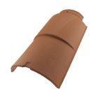 Faitiere ventilation + clip universelle terre cuite Moka - long. 45,8 cm x larg. 25,5 cm