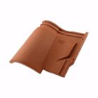 Double de rive demi-pureau Horizon 12 / Latitude 12 terre cuite Pays d'Oc - long. 26,7 cm x larg. 40,1 cm