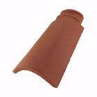 Systeme Canal sous DC 12 couvert trois-quart pureau Double Canal 12 terre cuite Pastel Occitan - long. 35,7 cm x larg. 17,8 cm