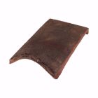 Tuile chatiere Bocage terre cuite Vieux Toit - long. 30 cm x larg. 20 cm