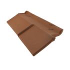 Rive bardelis a ressaut gauche Romane Canal / Latitude 12 terre cuite Vieilli Castel - long. 46,8 cm x larg. 18 cm