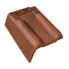 Tuile de rive a rabat gauche Cote Fleurie PV Rouge flamme Bavent