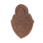 FRONTON ORNEMENTE ROUGE CHAGNY