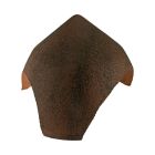 Calotte 1 faitiere 2 aretiers petit modele universelle terre cuite Sable Lauze