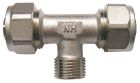 SOMATHERM FOR YOU - 3775-16-15S - Te a compression pour tube Multicouche Ø16 - Male 15/21 (1/2'') au centre : Ø16 - M15/21 - Ø16 - Permet de raccorder un tube multicouche Ø16 par simple vissage sans outil specifique (2 cles plates suffisent)