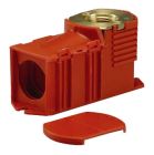 SOMATHERM FOR YOU - Boite d'encastrement rouge simple 3/4ek - femelle 15/21