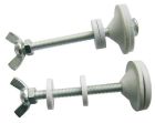 SOMATHERM FOR YOU - Lot de 2 fixations pour fixer le reservoir de WC sur la cuvette