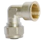 SOMATHERM FOR YOU - /3764-20-20 - Coude a compression pour tube Multicouche Ø20 - Male 20/27 (3/4'') - Permet de raccorder un tube multicouche Ø20 par simple vissage a un ecrou sans outil specifique - (2 cles plates suffisent)