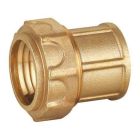 SOMATHERM FOR YOU - Raccord laiton droit a Serrage Exterieur - La fiablilite optimale pour un raccordement ultra-rapide - Tube PE diametre 20mm - F 1/2' - Economique et fiable - ACS