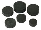 SOMATHERM FOR YOU - Assortiment de clapets pleins en caoutchouc - 6 pieces - De Ø10 x 5mm a Ø17 x 5mm