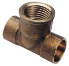 SOMATHERM FOR YOU - Te laiton a souder pour tube cuivre Ø14 - Femelle a visser au centre 15/21