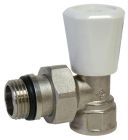 SOMATHERM FOR YOU - Robinet de radiateur simple reglage droit 3/8' nickele