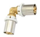 SOMATHERM FOR YOU - /5710-20 - Coude egal a sertir pour tube Multicouche Ø20 - Permet de raccorder un tube Multicouche de diametre Ø20