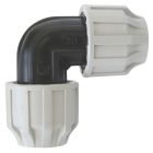 SOMATHERM FOR YOU - Raccord plastique coude egal - Tube PE diametre 25mm - Facile et rapide a connecter Special irrigation - ACS
