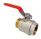 SOMATHERM FOR YOU - Vanne a sphere - Male / Femelle 15/21 - Poignee plate reversible - Debit d'eau optimal avec le passage integral - Etancheite renforcee et maintenance facilite par la double securite, joint torique et presse-etoupe