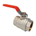 SOMATHERM FOR YOU - Vanne a sphere - double Femelle 26/34 - Poignee plate reversible - Debit d'eau optimal avec le passage integral - Etancheite renforcee et maintenance facilite par la double securite, joint torique et presse-etoupe