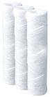 AQUAWATER - 105004 - Lot de 3 cartouches filtrante anti-sediments bobinee 20 microns - Taille standard 9'3/4, pour filtrer les impuretes de l'eau - Duree de la cartouche : 6 mois - Fabrique en France
