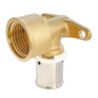 SOMATHERM FOR YOU - Applique murale a sertir pour tube PER Ø16 - Femelle 15/21 (1/2')