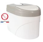 AQUAWATER - Adoucisseur d'eau a usage domestique - Modele vanne electronique volumetrique grise - Modele 10L (Convient pour 1 a 3 personnes) - Mise en service offerte + kit installation (idem EcomerkPRO)