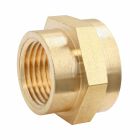 SOMATHERM FOR YOU - Manchon laiton reduit - Double Femelle 20/27-15/21 - Sachet de 2 pieces