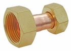 SOMATHERM FOR YOU - Raccord cuivre droit 2 ecrous tournants 15/21 - 12/17