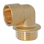 SOMATHERM FOR YOU - Coude laiton a souder - Male 15/21 - Pour tube cuivre Ø16 - Sachet de 2 pieces