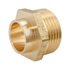 SOMATHERM FOR YOU - Raccord laiton droit a souder - Male 26/34 - Pour tube cuivre Ø28