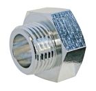 SOMATHERM FOR YOU - Reduction laiton chrome - Male 15/21-Femelle 20/27 - Sachet de 2 pieces