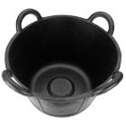 Bain de mortier en caoutchouc avec 4 poignees 37L n5