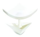 Coquille d'Angle PVC Interieur Blanc + Support Plafond
