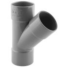 Culotte PVC évacuation 45° femelle/femelle Ø40 - CULOTTE FEMELLE 45° Ø40 60p