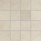 Grès cérame porcelainé - X-Plane Carreau de fond 7,5 x7,5 creme