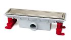 CANIVEAU DOUCHE 390MM D40 + GRILLE REVERSIBLE   - SICAN40R
