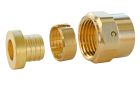 Raccords droits PER à compression Ø16 - écrou tournant 15/21 (1/2') - sachet de 2 pièces