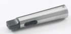 BROSSE PINCEAU SUR TIGE 6MM D.25 FILS ONDULES INOX