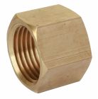 Manchon laiton brut - Double Femelle 26/34