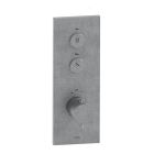 FACADE THERMO UP VERTICALE THERMOSTATIQUE 2 SORTIES TRIVERDE INOX