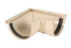 ANGLE DE GOUTTIERE EXTERIEUR A JOINT POUR PROFILE LG25 SABLE - AE25S